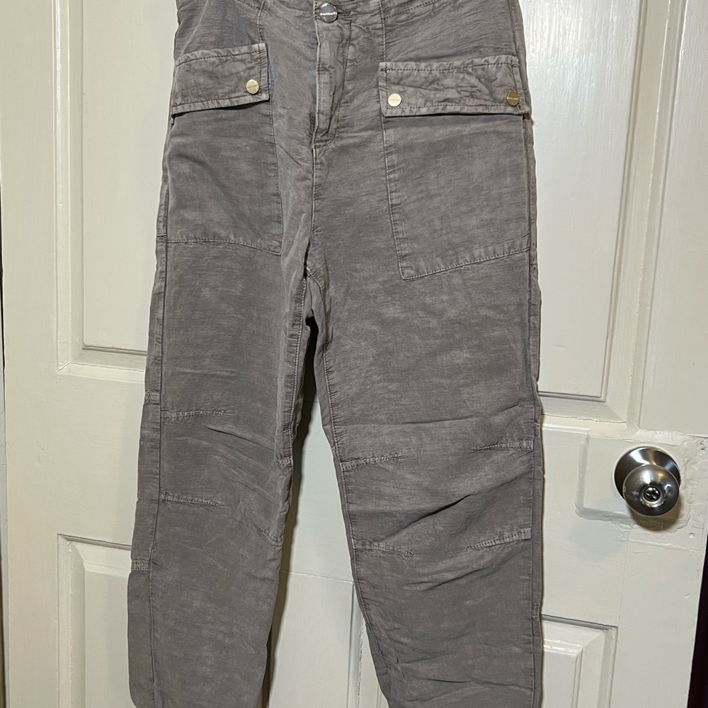 ALLSAINTS Gray Cargo Pants